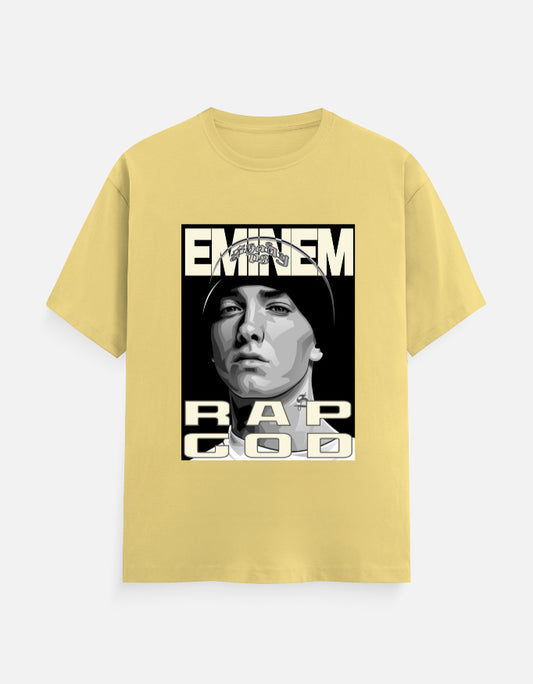 C-Labs Rap God Classic Crew T-Shirt Yellow Front_1_c_7_c087901e-7590-43ea-870a-b3cc75451d7b