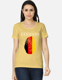 C-Labs Germany Women's Classic T-Shirt Yellow Front_1_c_7_c2e2eae6-4b06-43ca-8ac2-6928ba24cd98