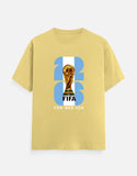 C-Labs Argentina 26 Classic Crew T-Shirt Yellow Front_1_c_7_d61fd056-0d0f-4bb2-bac9-6f383a3cad63