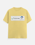 C-Labs I'm Not a Robot Classic Crew T-Shirt Yellow Front_1_c_7_fe067c3a-75be-4c0a-8bea-8629d41769c6