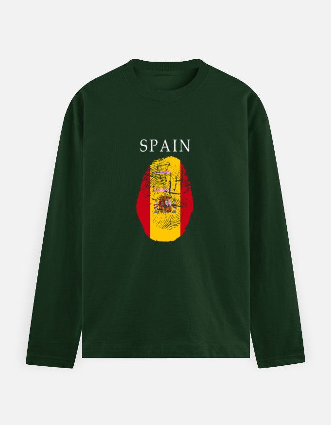 C-Labs Spain Full Sleeve T-Shirt Bottle Green Front_1_c_8_0c67358b-b03c-4067-87c0-fc769402b79a