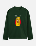 C-Labs Spain Full Sleeve T-Shirt Bottle Green Front_1_c_8_0c67358b-b03c-4067-87c0-fc769402b79a