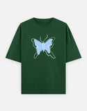 C-Labs Butterfly Oversized Classic T-Shirt Bottle Green Front_1_c_8_0d23473f-fe62-4927-bc1b-6b88edc5f612
