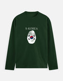 C-Labs SouthKorea Full Sleeve T-Shirt Bottle Green Front_1_c_8_0e458209-e3b3-476e-a50e-ef7deaefbfe4