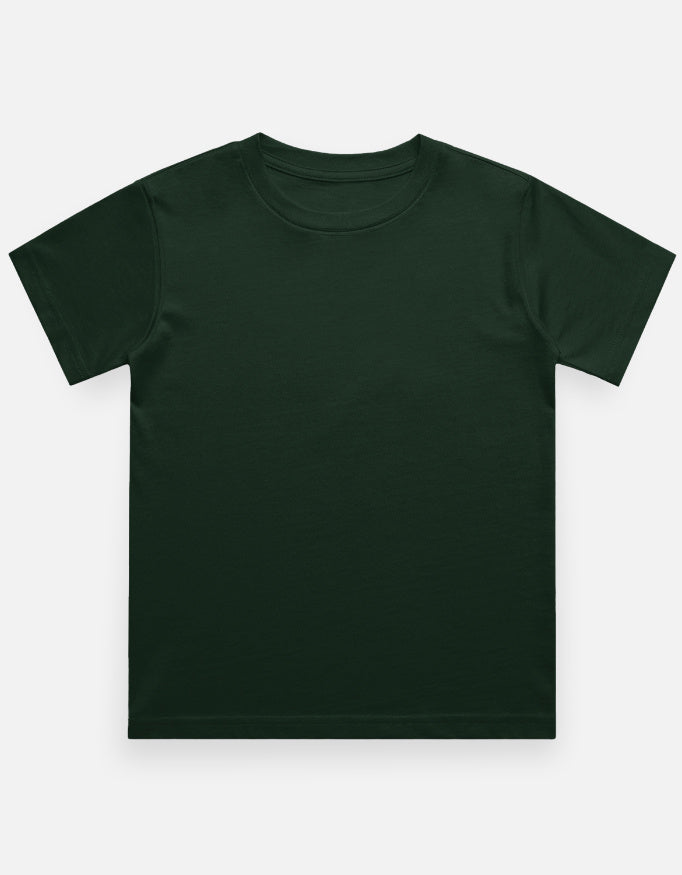 C-Labs C-Standard: Boy's T-Shirt (Dark) Boy Classic Crew T-Shirt Bottle Green Front_1_c_8_123dd3fb-7da9-4ed5-853a-c522058ee1aa