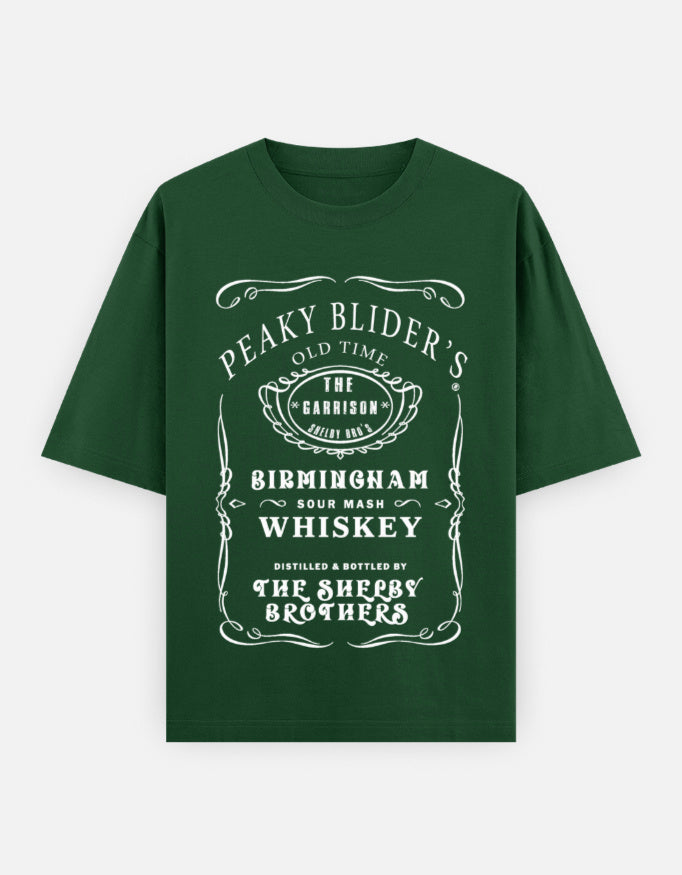 C-Labs Peaky Blinders Oversized Classic T-Shirt Bottle Green Front_1_c_8_15211260-cd42-4ff5-b036-561e39914028