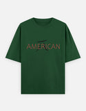 C-Labs AMERICAN PI Oversized Classic T-Shirt Bottle Green Front_1_c_8_19f8d14e-f6ea-4e9b-a954-9cf8c9cf67d2