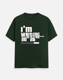 C-Labs I'm Waiting (2026) Classic Crew T-Shirt Bottle Green Front_1_c_8_2adc91b9-13ae-42e9-9abd-ba0fb0cb77f0