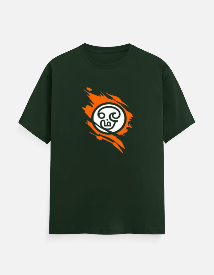 C-Labs Om Classic Crew T-Shirt Bottle Green Front_1_c_8_2cff0c14-dd34-4339-b2d1-ab75ee8a3677