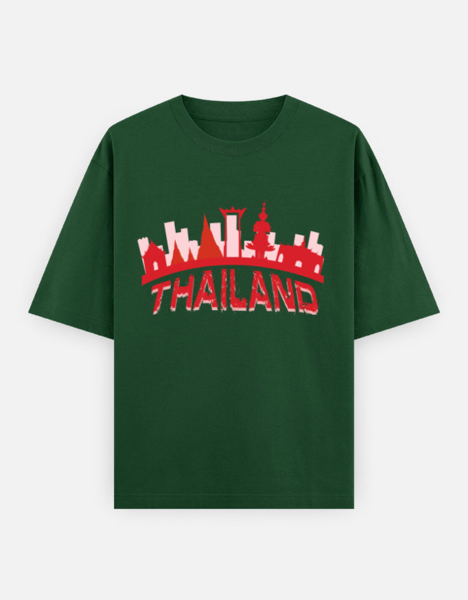 C-Labs Thailand Oversized Classic T-Shirt Bottle Green Front_1_c_8_39acaaed-7740-4235-b9e2-c9bb4ade3e15