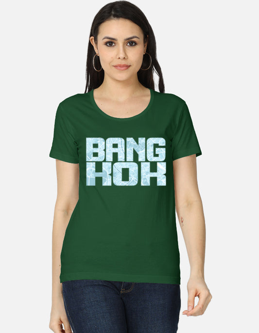 C-Labs Bangkok Women's Classic T-Shirt Bottle Green Front_1_c_8_48570cf6-2efb-4864-a1cd-06e4ae80a0ef