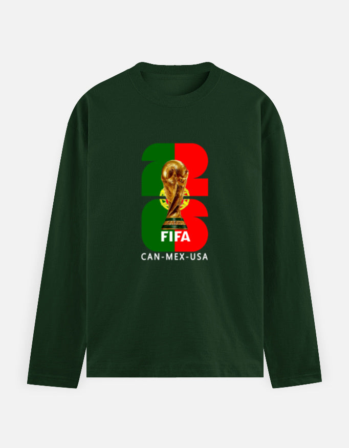 C-Labs Portugal 26 Full Sleeve T-Shirt Bottle Green Front_1_c_8_49e7e9da-a2ff-4547-a0cf-672815ca07a5