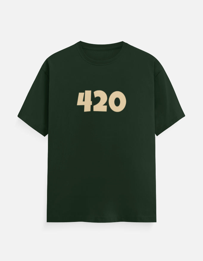 C-Labs 420 Classic Crew T-Shirt Bottle Green Front_1_c_8_59aefd20-992f-49ac-aee5-b769a051de70