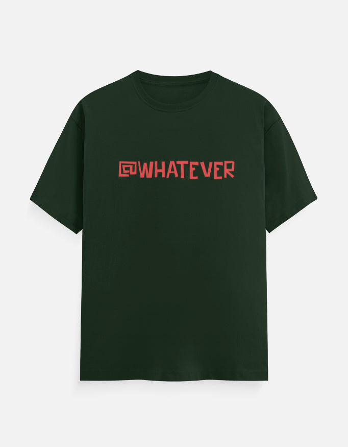 C-Labs @WHATEVER Classic Crew T-Shirt Bottle Green Front_1_c_8_5bde61bb-c1fa-4968-a1ef-53d8b6e9a859