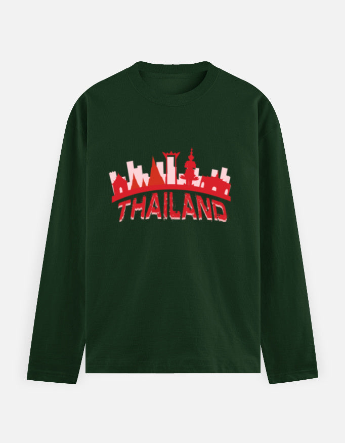 C-Labs Thailand Full Sleeve T-Shirt Bottle Green Front_1_c_8_5dc82cdd-c91f-4450-8078-d560b363aee6