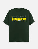 C-Labs Confident-ah Irunda Classic Crew T-Shirt Bottle Green Front_1_c_8_5ffc99b5-6741-476b-bb1b-7408d57f9b4c