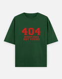 C-Labs 404 Emotions not found Oversized Classic T-Shirt Bottle Green Front_1_c_8_612f5b78-caa7-495a-be56-9bf9da4ce06a