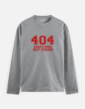 C-Labs 404 Emotions not found Full Sleeve T-Shirt Bottle Green Front_1_c_8_6e2386a6-3d01-4abc-a712-87ddd3eb3406