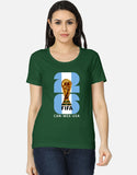 C-Labs Argentina 26 Women's Classic T-Shirt Bottle Green Front_1_c_8_71ccde00-b120-46fb-aeb3-7aa79a2b062e