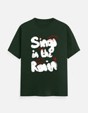 C-Labs Sing in the Rain Classic Crew T-Shirt Bottle Green Front_1_c_8_734d9dff-306d-4a9b-8425-39a8933db46a