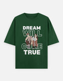 C-Labs Dream Will Come True Oversized Classic T-Shirt Bottle Green Front_1_c_8_7461acf3-e859-4bfb-806d-728ebdee36fe