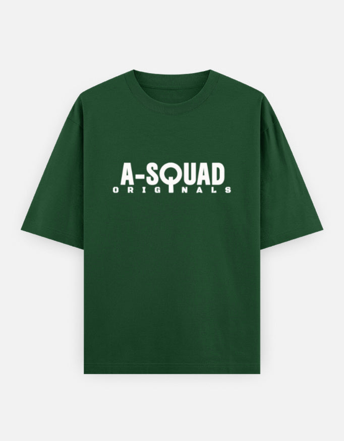 C-Labs A-Squad Oversized Classic T-Shirt Bottle Green Front_1_c_8_8995e36e-9d30-439d-940b-ac7172f816cf