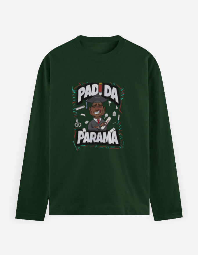 C-Labs Padi da parama Full Sleeve T-Shirt Bottle Green Front_1_c_8_992fa78a-ae87-4f97-b46e-d0e535d15603
