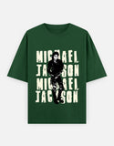 C-Labs Michael Jackson Oversized Classic T-Shirt Bottle Green Front_1_c_8_a0dfa5af-da01-4bbd-922f-709bb5c36d97