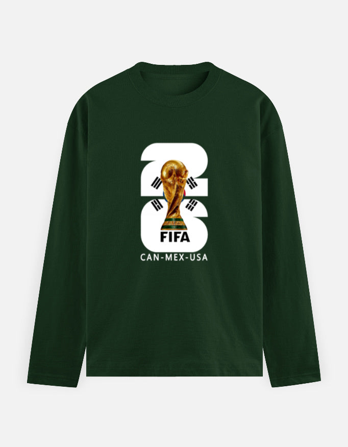 C-Labs SouthKorea 26 Full Sleeve T-Shirt Bottle Green Front_1_c_8_a44b9021-e766-4717-9815-175ce06e6ec5