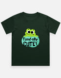 C-Labs Toadly-Cute Boy Classic Crew T-Shirt Bottle Green Front_1_c_8_a6e239da-a04f-467a-91aa-e9deadafe25c