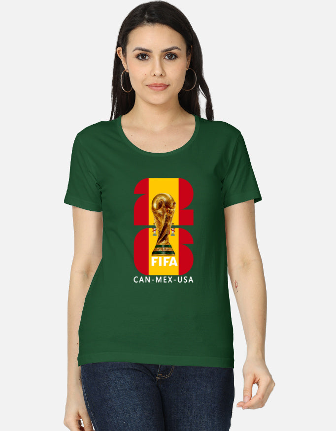 C-Labs Spain 26 Women's Classic T-Shirt Bottle Green Front_1_c_8_ac9774f7-2c11-4fbf-84c1-640afcc6d27a