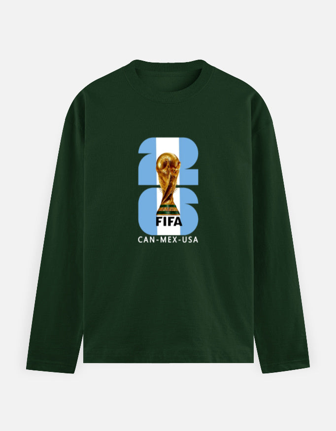 C-Labs Argentina 26 Full Sleeve T-Shirt Bottle Green Front_1_c_8_bd4d1f00-81d6-43d3-a994-923c433f38fb