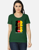 C-Labs Germany 26 Women's Classic T-Shirt Bottle Green Front_1_c_8_be64da3b-00c1-4a37-b9e3-dfdd4a4a7575