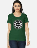 C-Labs Music Is My Drug Women's Classic T-Shirt Bottle Green Front_1_c_8_bf2773b6-817a-4f7f-8c14-90bf9bae5e57