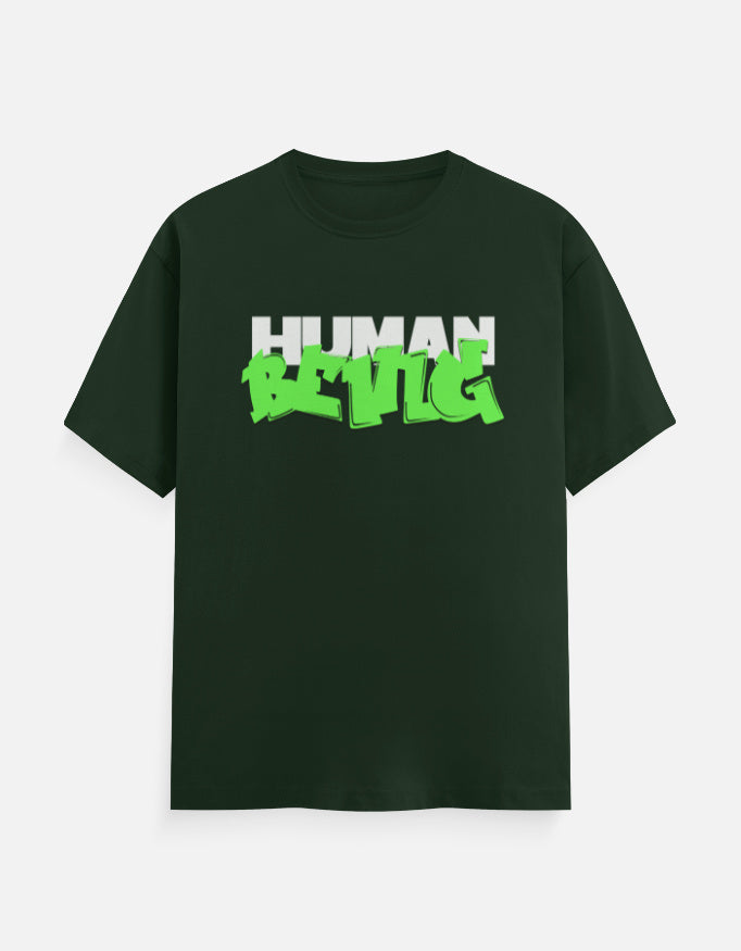 C-Labs Human Being Classic Crew T-Shirt Bottle Green Front_1_c_8_c0b4eff0-c27d-473a-bf2f-f90ba0c4f51d
