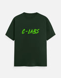 C-Labs C-LABS Neon Green Classic Crew T-Shirt Bottle Green Front_1_c_8_c2adaaab-2710-43f5-8604-d4056af394dc