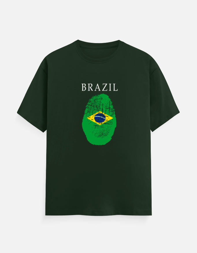 C-Labs Brazil Classic Crew T-Shirt Bottle Green Front_1_c_8_c73c4725-b1db-484c-96fb-117f418d4756