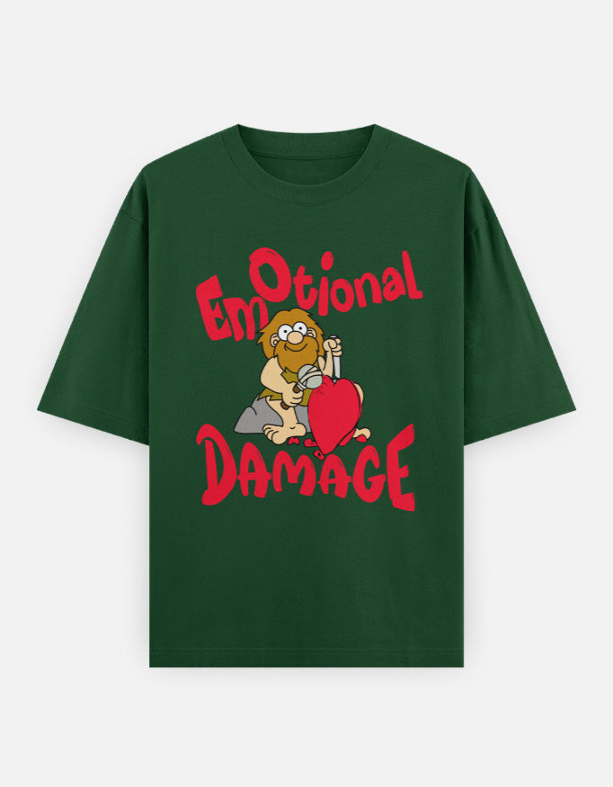 C-Labs Emotional Damage Oversized Classic T-Shirt Bottle Green Front_1_c_8_c9ce615a-a237-4f51-bd8e-ba92496d8c47