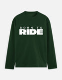 C-Labs Born To Ride Full Sleeve T-Shirt Bottle Green Front_1_c_8_cd2b0862-75af-4448-acee-2b880251ec4f