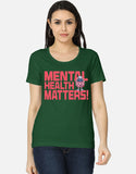 C-Labs Mental Health Matters Women's Classic T-Shirt Bottle Green Front_1_c_8_d03a2b71-d7e2-4d30-bb2c-672be3de2ccb