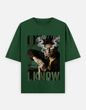 C-Labs I know I know Oversized Classic T-Shirt Bottle Green Front_1_c_8_d7aec91f-c79f-41dc-856a-5c8b067dfa1e