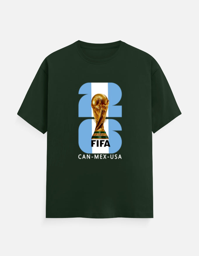 C-Labs Argentina 26 Classic Crew T-Shirt Bottle Green Front_1_c_8_d850c4f4-259b-4569-a580-3f91e0114806