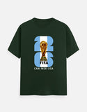 C-Labs Argentina 26 Classic Crew T-Shirt Bottle Green Front_1_c_8_d850c4f4-259b-4569-a580-3f91e0114806