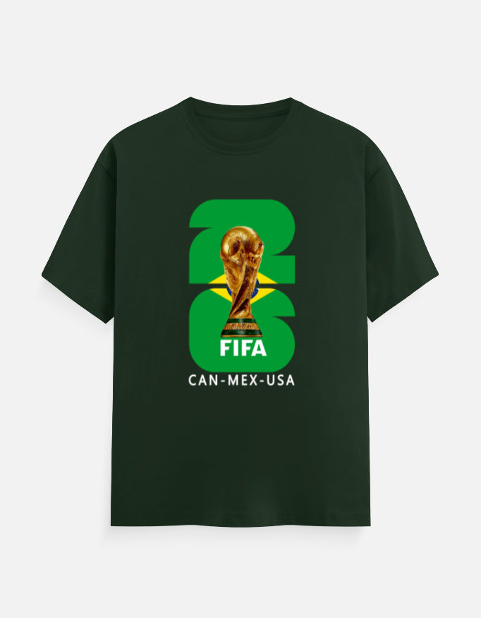 C-Labs Brazil 26 Classic Crew T-Shirt Bottle Green Front_1_c_8_d986aca0-28fa-44d8-bc1f-6e3be1f0a52d