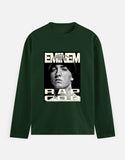 C-Labs Rap God Full Sleeve T-Shirt Bottle Green Front_1_c_8_da21db6a-ef0a-44f0-a13a-aab8e675e0c9