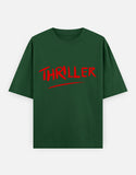 C-Labs Thriller Oversized Classic T-Shirt Bottle Green Front_1_c_8_e2ca95b8-d532-408f-80fd-fd8864198b0b