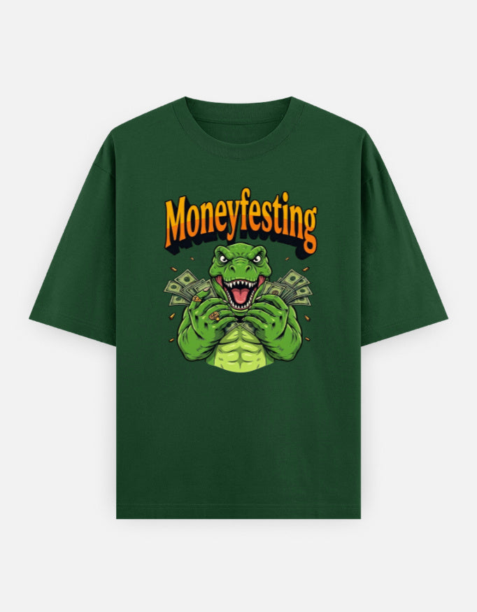 C-Labs Moneyfesting Oversized Classic T-Shirt Bottle Green Front_1_c_8_e48cc742-33f3-4f3a-b7f3-0e6041113bfb