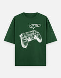 C-Labs Let's Play Oversized Classic T-Shirt Bottle Green Front_1_c_8_ed3ed81e-c9f7-462f-adbb-8838e0132d85