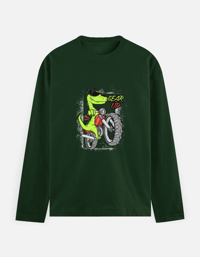 C-Labs Born to ride Full Sleeve T-Shirt Bottle Green Front_1_c_8_faa0dde3-0e9d-4686-abfb-df9f4596fe41