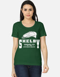 C-Labs Peaky Blinders Women's Classic T-Shirt Bottle Green Front_1_c_8_fedfb054-e7e3-425a-b814-b9dfc767370f